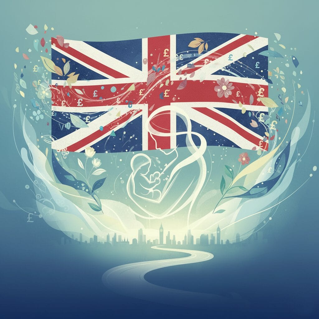 Vienkartinė pašalpa gimus vaikui UK 2025: visa informacija lietuviams emigrantams